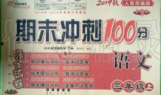 期末冲刺100分语文
